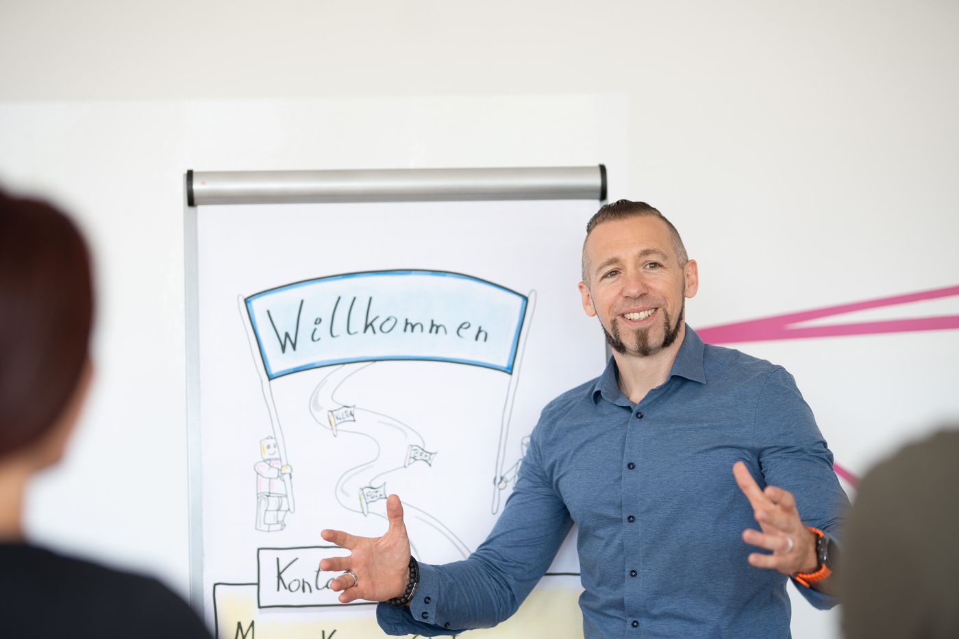 Marco Keppens im Workshop